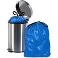 thumbnail image 1 of AMZ Supply Large Trash Bags Kitchen Garbage Bags 40 x 42 5, 40 Gallon Blue Trash Bags 40x42 5, 1 Mil, 1 of 8