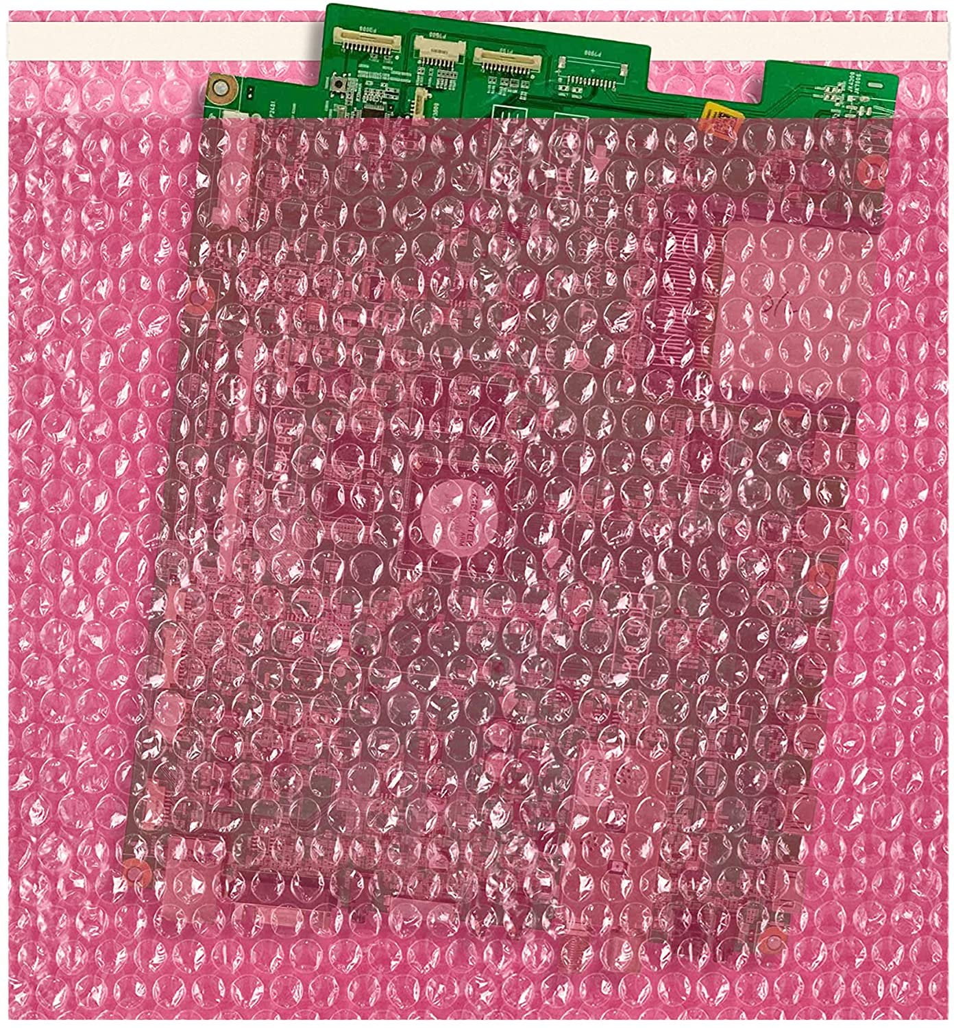 APQ Anti-Static Bubble Out Bags 20 x 20 Inch, Pack of 10 Pink Self