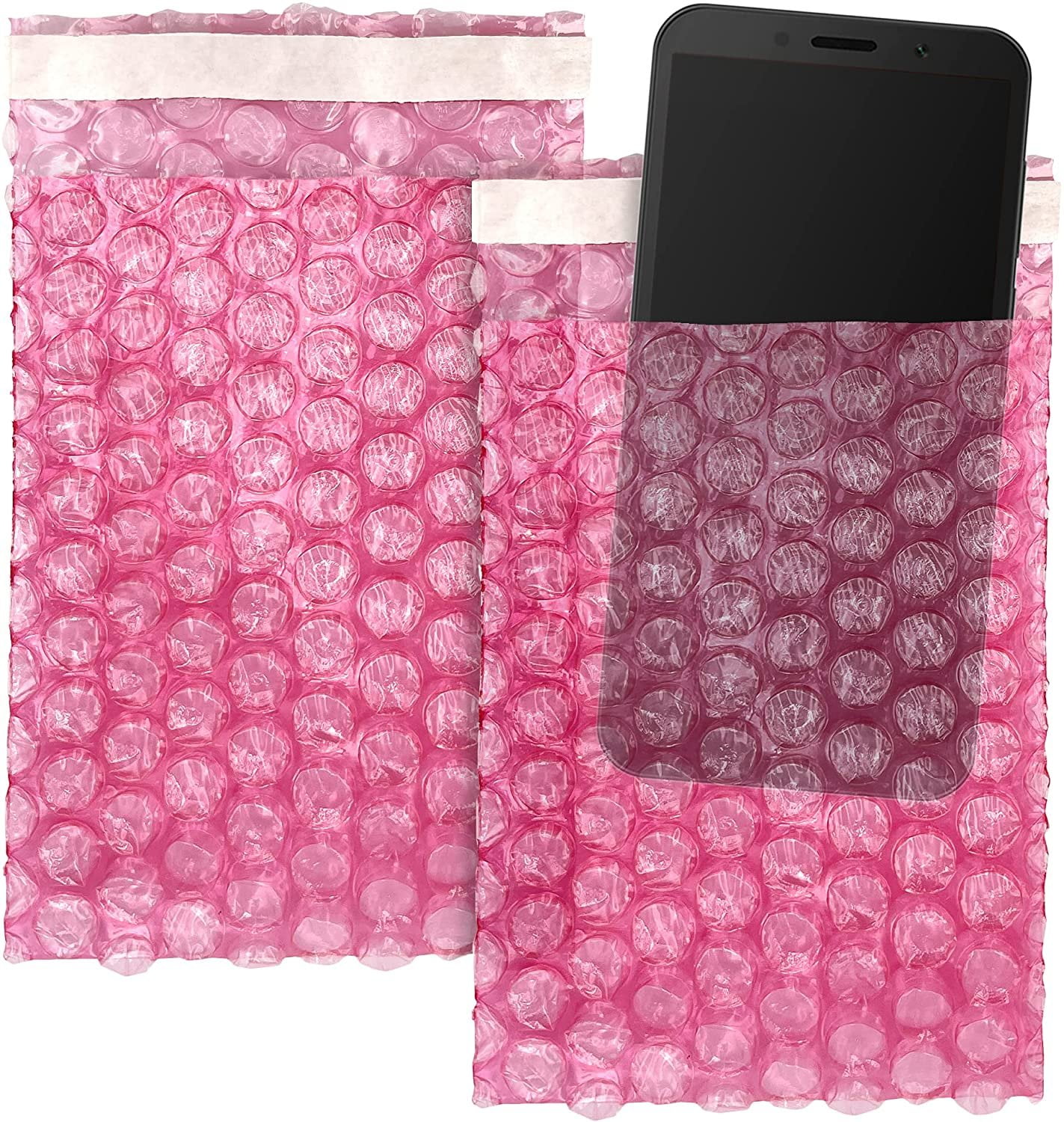 ✨ Buy Pink Bubble Wrap Bags 12 x 11.5 Anti-Static Pouches