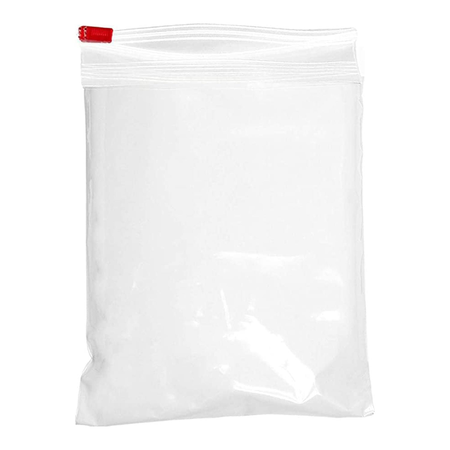 M02909 MOREZMORE 100 Ziplock Bags 6x9 Clear Plastic Zip Lock Bag 6 x 9 6 x
