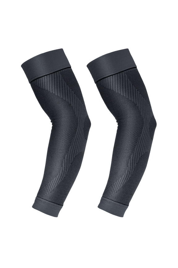 Arm Sleeves, 20-30mmHg Compression Full Arm Support, Grey M