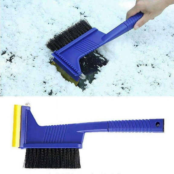 AMZER 5 in 1 Car Snow Shovel Auto Ice Scraper Winter Road Safety Cleaning Tools Defrost Deicing Rem