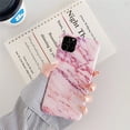 thumbnail image 1 of AMZER Marble Design Case for iPhone 11 Pro Slim IMD TPU Protective Case with HD Designs - Pink Flare, 1 of 4