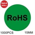 thumbnail image 1 of AMZER Round Shape RoHS Label Self-adhesive Sticker - 1000 Pcs - 15mm, 1 of 5