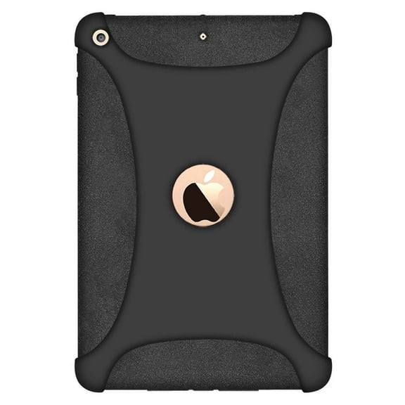 AMZER Rugged Silicone Case for iPad mini 5 ShockProof Rugged Armor Skin Cover for Apple iPad mini 5th Generation - Black