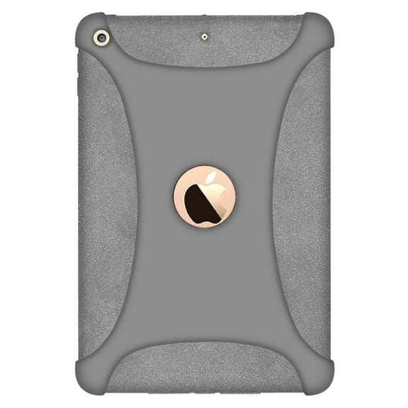 AMZER Rugged Silicone Case for iPad mini 5 ShockProof Rugged Armor Skin Cover for Apple iPad mini 5th Generation - Grey