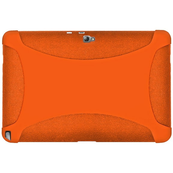 AMZER Silicone Skin Jelly Case for Samsung Galaxy Note 10.1 GT-N8000 - Orange