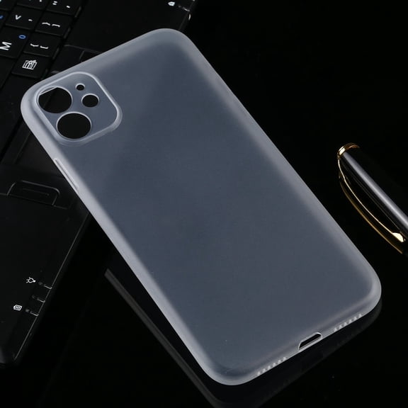 AMZER Ultra Thin 1MM Frosted PP With Exact Cutouts Case for iPhone 11 - Transparent