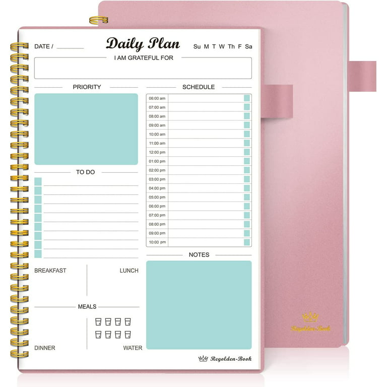 2024 Daily Planner To Do List Notepad, Undated Day Planner Note Pad, Work  Planner, Calendar, Scheduler, Checklist, Productivity Organizer, Daily To  Do