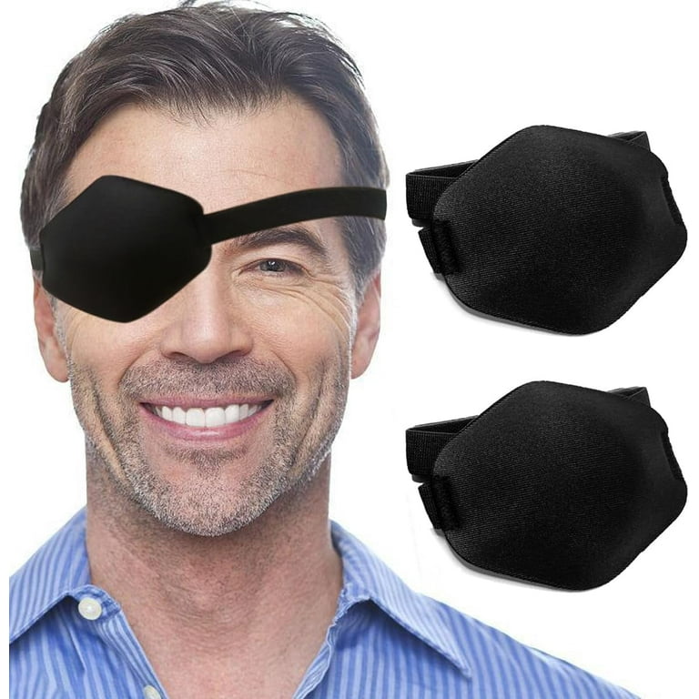 AMZVIO 2PCS Eye Patches for Adults,Adjustable Medical Eye AMZVIO 2PCS Eye Patches for Adults,Adjustable Medical Eye