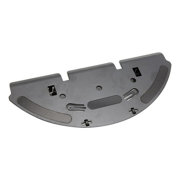 AMop Cloth Bracket For BObsweep Dustin, Ultra-Vision & RC400 Robotic Vacuum Cleaners, Plastic Frame Board Attachment For Wet Mopping Hard Floors, Easy Installation, Black, 275X110mm