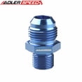 thumbnail image 1 of AN-6 to 1-8 X28 TPI-Adapter BSP Optional P, Blue/Silver Straight Fitting, 1 of 1