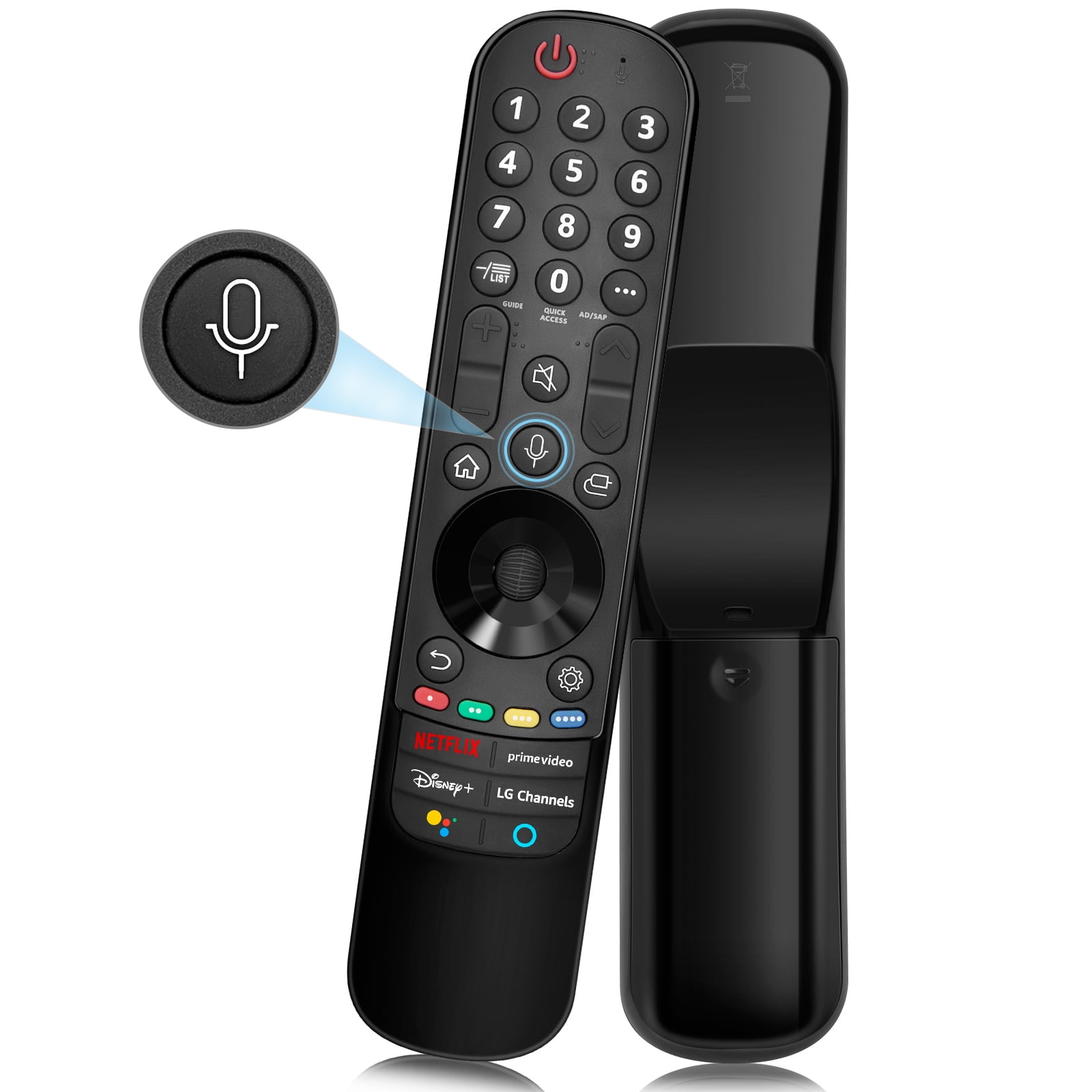 AN-MR MR21GA Replaced Remote for 2021 LG-Magic-Remote with Voice Function  for LG UHD OLED QNED NanoCell 4K 8K Smart TV 