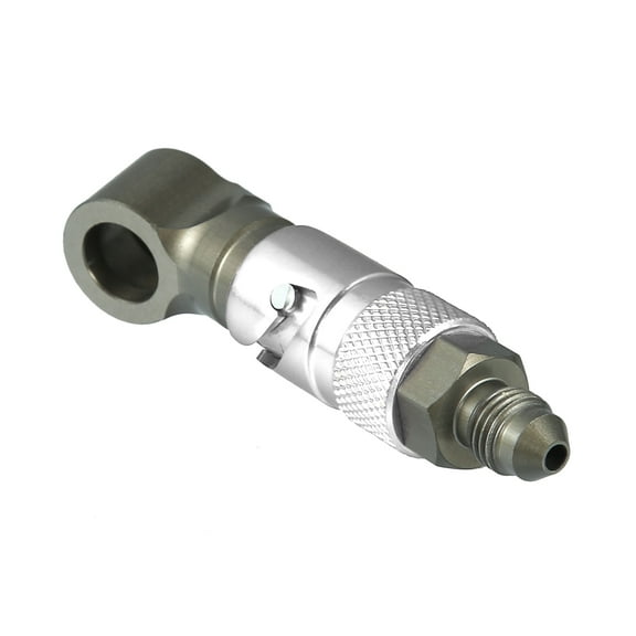 AN3 3AN Car Quick Release Disconnect Dry Break Coupling Fitting Connector for Brake Hose Silver Tone Universal