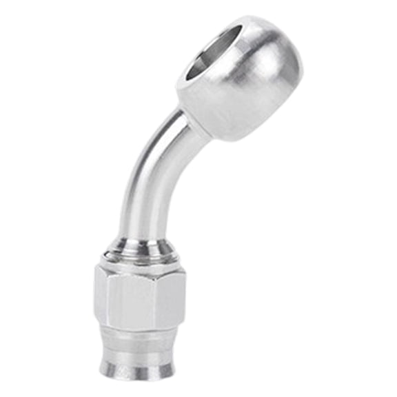 AN3 Standard Brake Line Quick Link Fitting Strong Aluminum Stress Brake Hose Fitting for Enhanced Motorcycle Safety