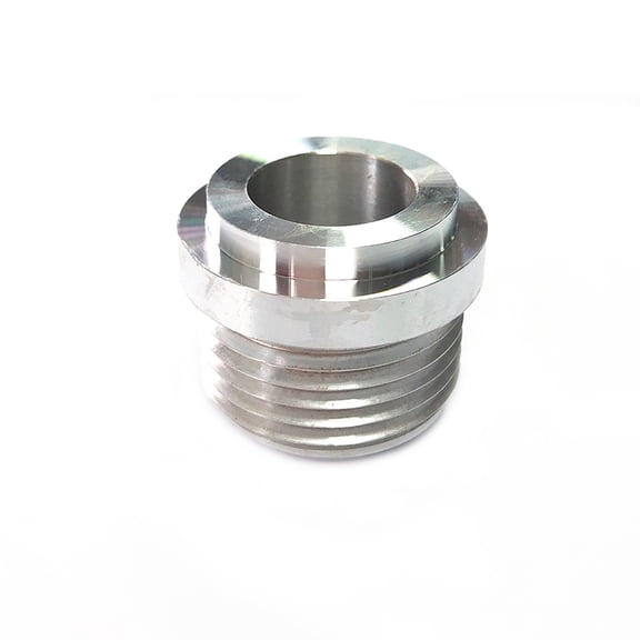 AN4-Aluminum Alloy Weld On or Solder Joint, Fitting Bung, Male Billet, 60Also T6