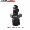 thumbnail image 1 of AN4-M14x1.25-Adapter, Straight Thread for Fuel Hose, Oil, Air, Car, Auto Accessories, 1 of 1