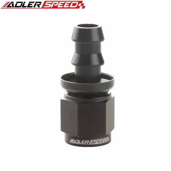 AN6 0 Degree-Oil & Fuel Hose End Adapter Kit, Straight, Heavy Duty