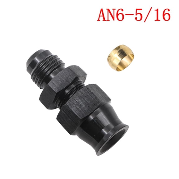AN6-5/16 Car Modification AN6 Necking Joint Car Parts Fuel Adapter Joint Rotary Plug Pipe Joint