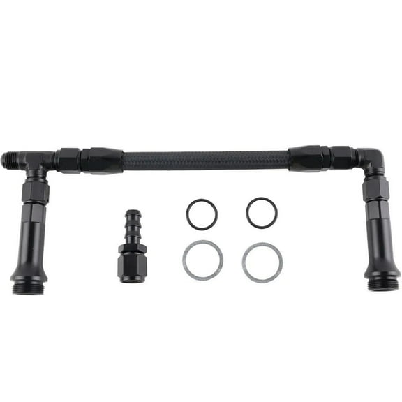 AN6 Braided Double Feed Carburettor Fuel Line for Holley 4150 Carburettor Tools