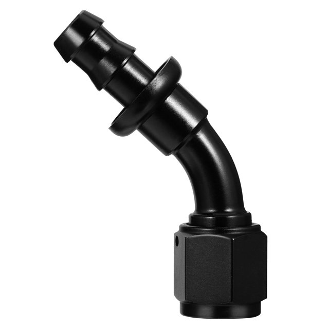 AN6 Push On Hose End 45 Degree Swivel Push on Hose Fitting for Fuel