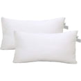 thumbnail image 1 of ANA 12 X 20 Pack of 2 pc Hypoallergenic Square Form Decorative Throw Pillow Inserts Couch Sham Cushion Stuffer,Square Pillow Form for Patio, Furniture, Bed, Living Room, Garden, 1 of 4