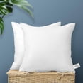 thumbnail image 1 of ANA 18 X 18 Pack of 2 pc Hypoallergenic Square Form Decorative Throw Pillow Inserts Couch Sham Cushion Stuffer,Square Pillow Form for Patio, Furniture, Bed, Living Room, Garden, 1 of 5