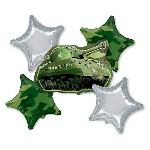 ANAGRAM INTERNATIONAL BOUQUET ARMY TANK, Various, Multi