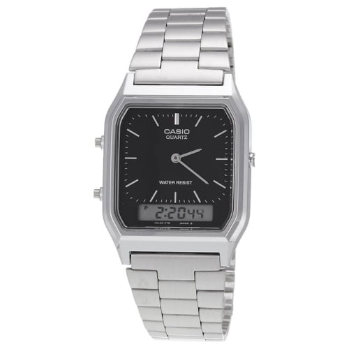 ANALOG DIGITAL MENS WATCH DUAL TIME AQ-230 AQ230A
