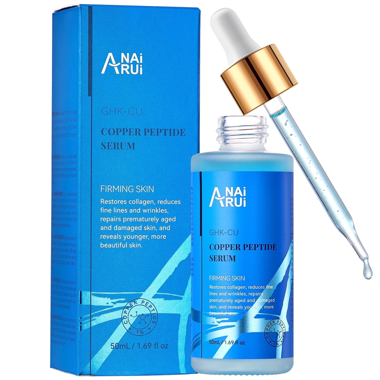 anairui copper peptides ghk-cu serum reviews Best Peptide Unveil the liquid gold of