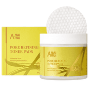 ANAiRUi Pore Minimizing Toner Pads, with Witch Hazel, PHA, Salicylic Acid & Niacinamide, 50 Pads