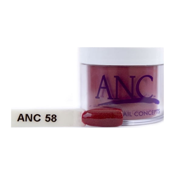 ANC Dip 58 2 oz #58 Metallic Dark Red