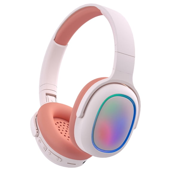 ANC On-Ear Active Noise Cancelling Wireless Bluetooth Headphones, 60 Hr Battery, Microphone, Works with iPhone Android