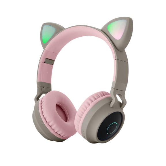 ANC Wireless Headphones, Mauve, Hybrid Active Noise Cancelling, Customizable Sound, Spatial Audio Compatible, Premium Over-Ear Bluetooth Headset,Gray