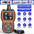 thumbnail image 1 of ANCEL AS200 Enhanced OBD2 Scanner, Check Engine Light Code Reader, Automotive Diagnostic Tool EOBD OBDII Code Scanner, Read/Clear Codes, I/M Readiness, Data Stream, Car Code Reader for 12V 16Pin Cars, 1 of 14