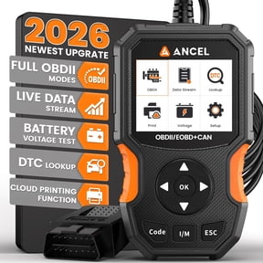 ANCEL AS300 OBD2 Scanner Diagnostic Tool, Check Engine Code Reader OBD2 Scanner with Reset, Mode 6, Mode 8 & I/M Readiness, for All OBDII Car Since 1996