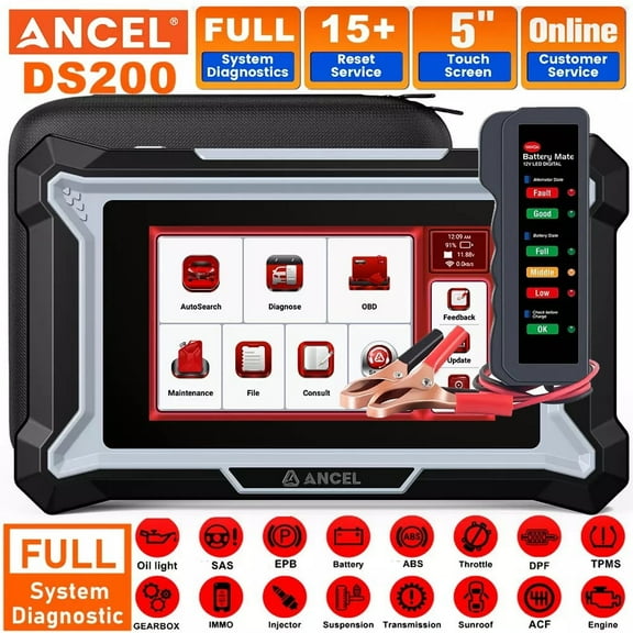 [Second Hand] ANCEL All System OBD2 Scanner Diagnostic Tool ABS TPMS DPF Oil EPB BMS