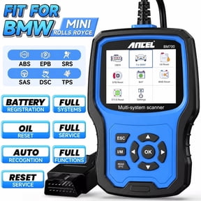 ANCEL BM700 OBD2 Scanner Code Reader EPB SAS Airbag TPMS Battery Automotive Car Diagnostic Tool fit for BMW/fit for Mini