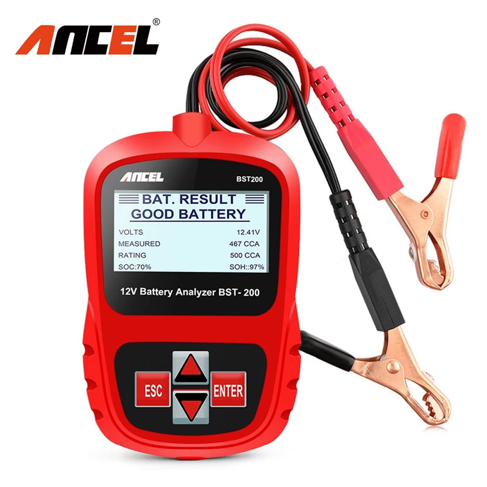 ANCEL BST200 12V Car Battery Tester Automotive Load Tester 1001100 CCA 30200 AH Automotive Bad
