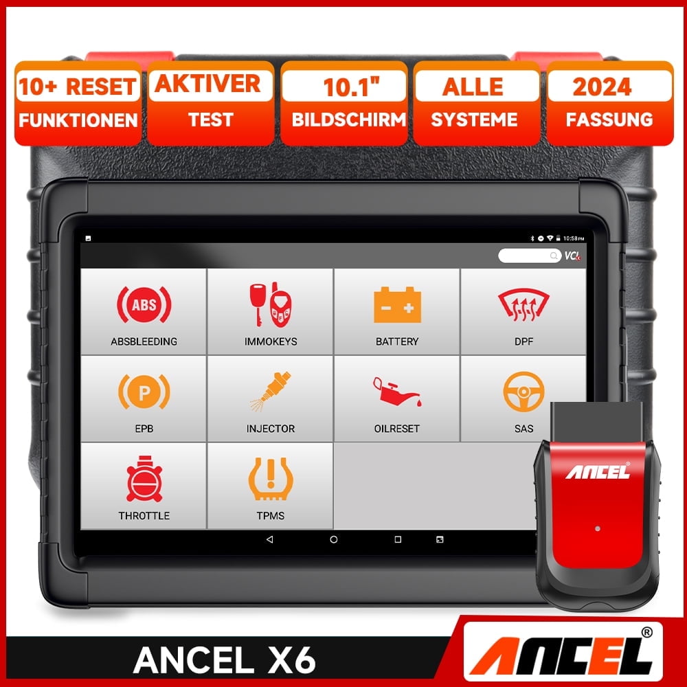 [Second-hand] ANCEL Car OBD2 Scanner Full System Bi-directional Diagnostic Tool Code Reader