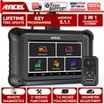 thumbnail image 1 of ANCEL DP500 Automotive OBD2 Scanner Odo-meter Key Programme Adjustment Tool DPF EPB ABS Injector Reset OBD2 Car Diagnostic Tool, 1 of 13