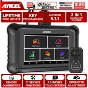 ANCEL DP500 Automotive OBD2 Scanner Odo-meter Key Programme Adjustment Tool DPF EPB ABS Injector Reset OBD2 Car Diagnostic Tool
