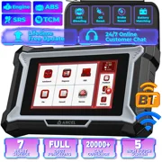 ANCEL DS100 OBD2 Car Scanner, Engine ABS SRS SAS TPMS OBD Diagnostic Tool, Car Code Reader with 7 Reset Services, Wifi Lifetime Free Update