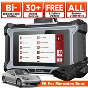 ANCEL OBD2 Scanner Car Diagnostic Tool, Bi-Directional Scan Tool with Full System Diagnosis All Resets Vehicle Code Reader Fit for BENZ Car