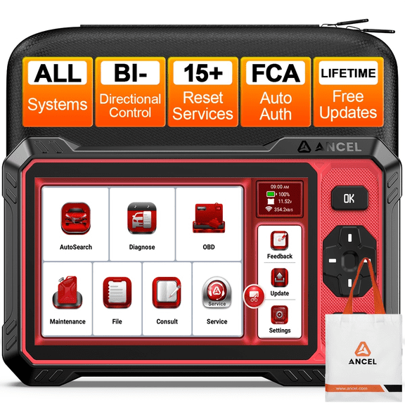 Open Box ANCEL DS410 Lite OBD2 Bidirectional Scan Tool ,