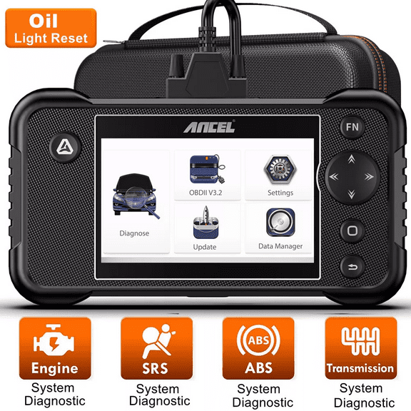 ANCEL FX3000 Elite OBD2 Scanner Code Readers Scan Tools, Battery Registration Tool