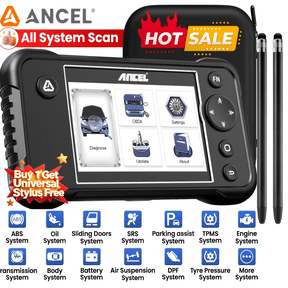 ANCEL FX3300 Elite Car OBD2 All System Diagnostic Tool & 2pcs Universal S/t/y/l/u/s Kit
