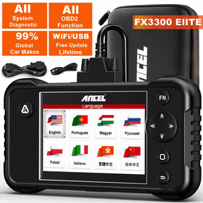 ANCEL FX3300 Elite OBD2 Automotive Scanner Car Diagnostic Tool ABS SRS BMS EPB OIL SAS