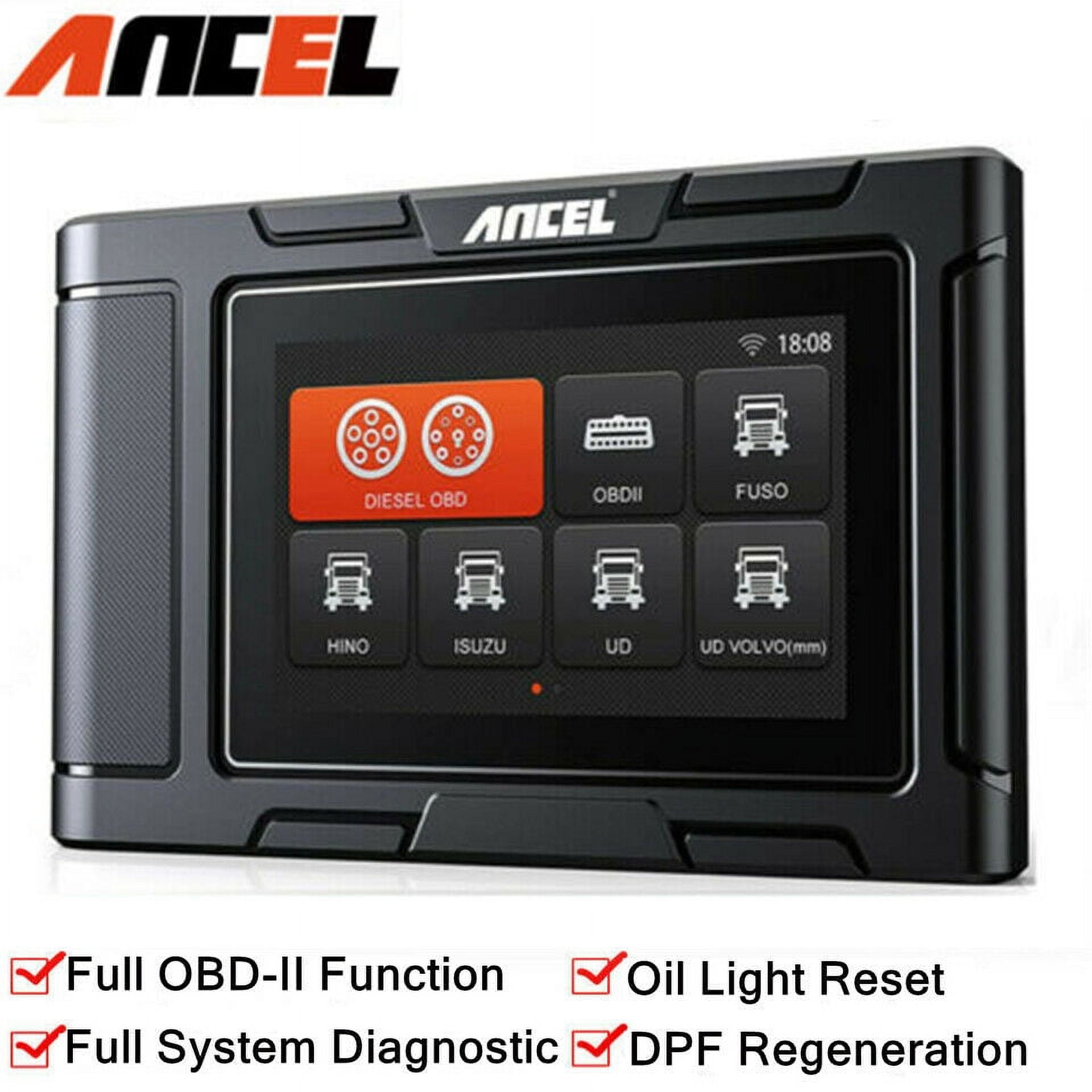 ANCEL HD3500 Plus Professioanl Pickup Truck Scanner Diagnostic Tool Fit for  Ford/Chevrolet/Dodge/RAM/GMC Truck& Car, All Systems Diesel Code Reader