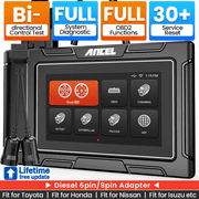 ANCEL HD3500 All System Bidirectional Pickup Light Duty Truck 2 in 1 OBD2 Scanner Diesel Scanner 12V/24V Diagnostic Tool